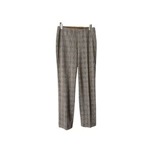 The Limited Men's Black and White Plaid Dress Pants